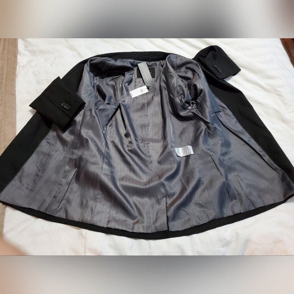 NWT Banana Republic Black Classic Suit Blazer - Picture 4 of 14